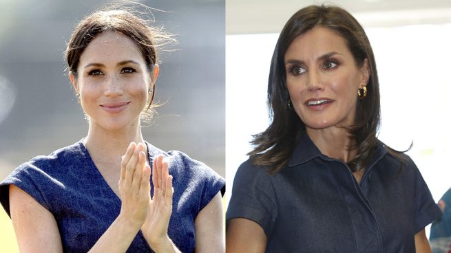 Tenemos la versión low cost (mejorada) del look denim que une a Letizia y Meghan Markle