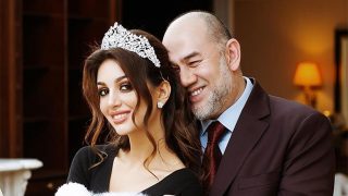 El rey de Malasia y su mujer / Gtres