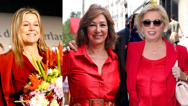 Máxima de Holanda, Ana Rosa Quintana y Carmen Borrego