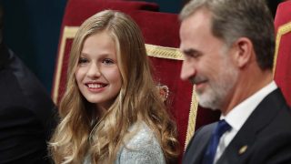 Leonor durante la ceremonia de los Premios Princesa de Asturias /Gtres