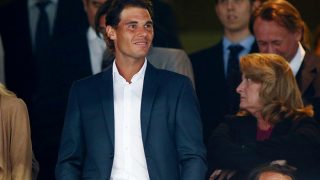 Rafa Nadal, en el palco del Santiago Bernabéu / Gtres