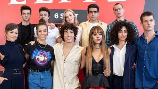 El elenco de Élite durante el estreno de la última temporada / GTRES