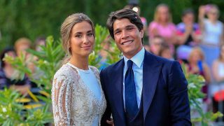 María Pombo y Pablo Castellano el día de su boda / GTRES