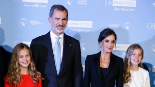 Los Reyes durante el acto / Gtres