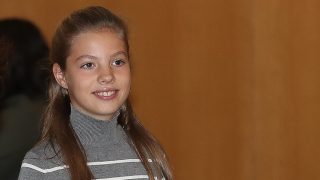 La infanta Sofía durante el cierre de los actos de la Fundación / Gtres