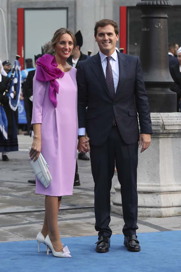 Beatriz Tajuelo y Albert Rivera