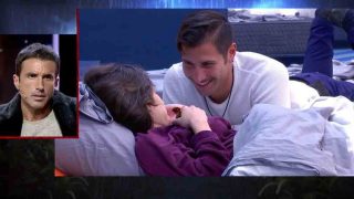 Hugo atento a la complicidad entre Adara y Gianmarco / Telecinco