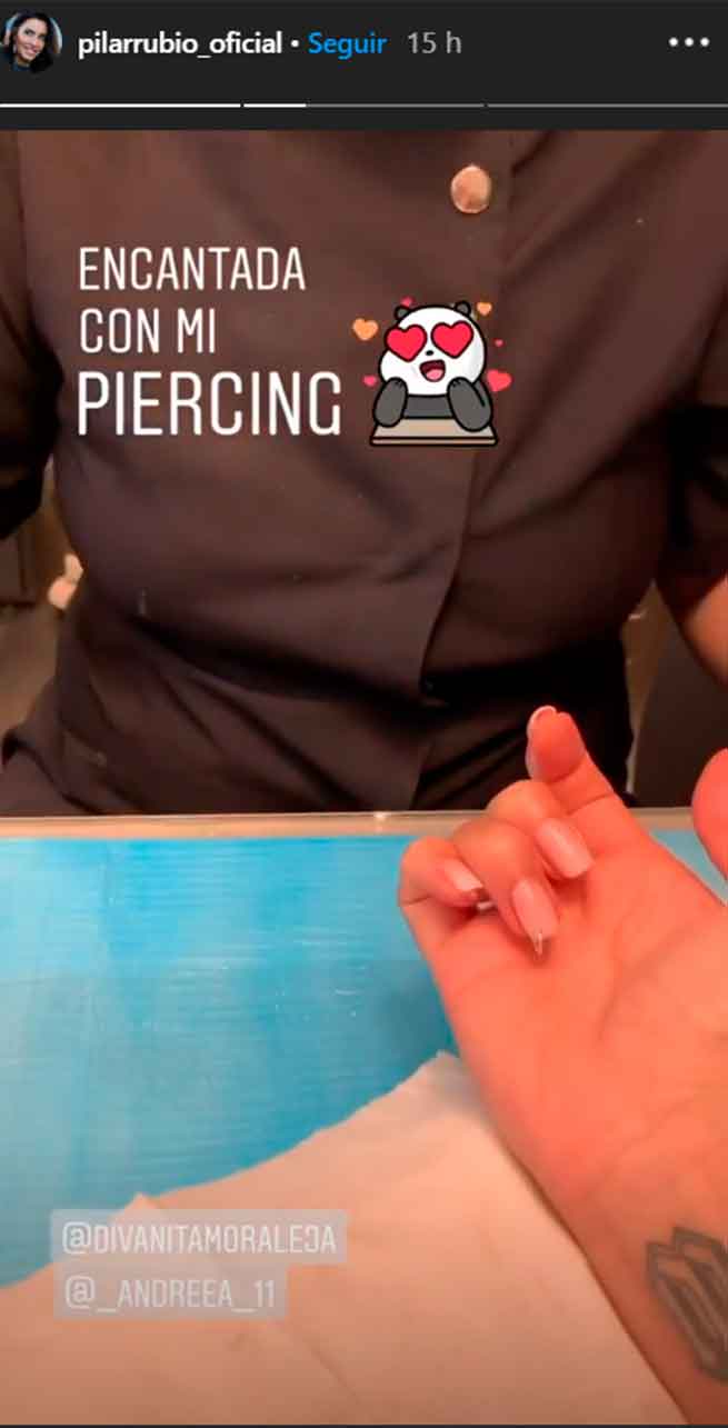 manicura piercing pilar rubio