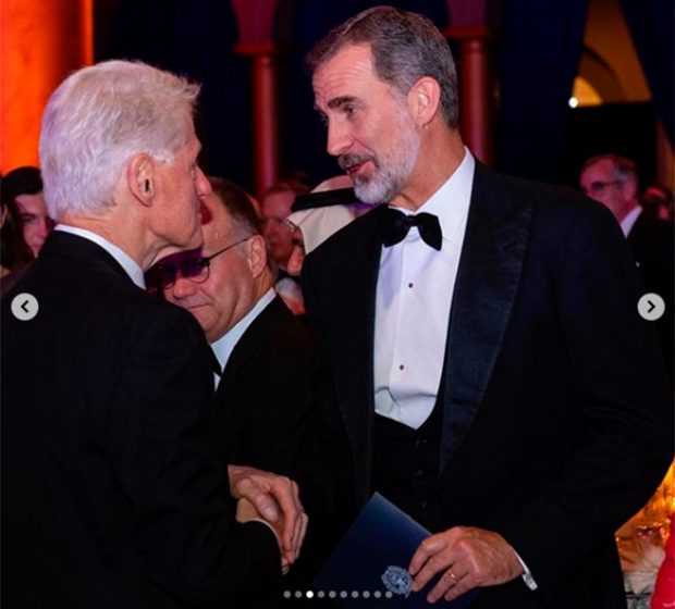 rey Felipe, Bill Clinton