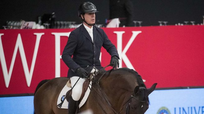 Cayetano Martínez de Irujo durante la 'Madrid Horse Week' / GTRES