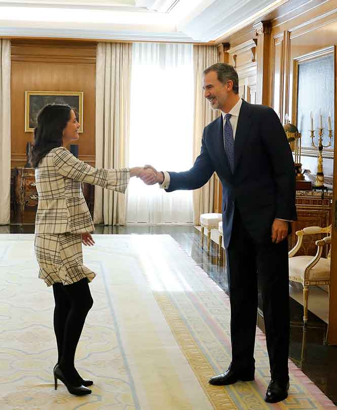 ines arrimadas felipe VI