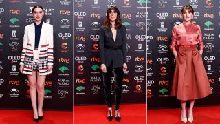 María Valverde, Belén Cuesta y Marta Nieto en la fiesta de los nominados de los Premios Goya / Gtres