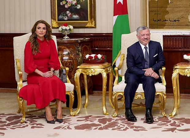 Rania de Jordania y Abdalá II