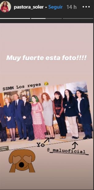 Malú, Pastora Soler y los reyes eméritos