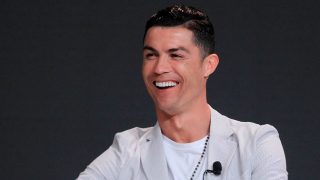 Cristiano Ronaldo este sábado en una conferencia en Dubái / Gtres