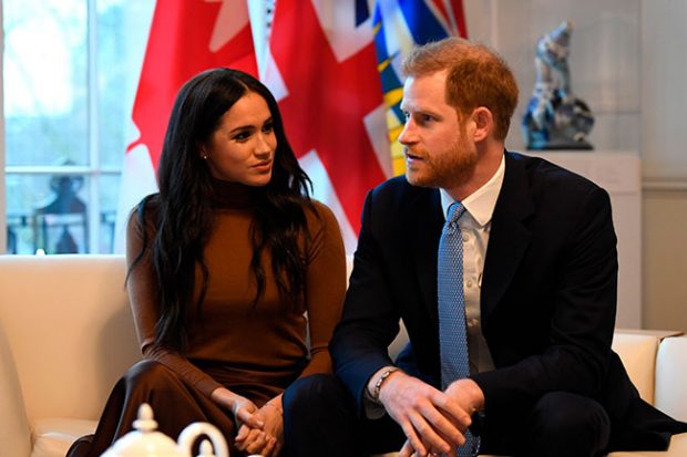 Meghan Markle y el príncipe Harry