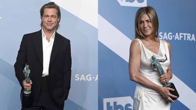 Brad Pitt y Jennifer Aniston durante los Premios del Sindicato de Actores / GTRES