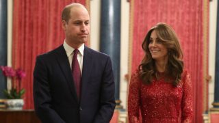 Los duques de Cambridge durante la recepción real en el Palacio de Buckingham en el marco de la Cumbre de Inversión entre África y Reino Unido (Foto: Gtres)