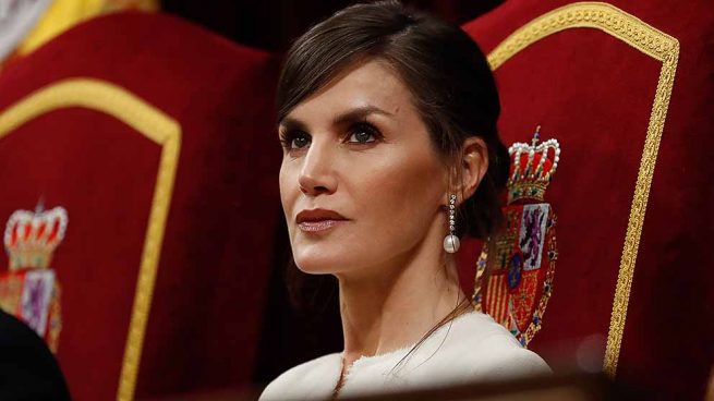 La reina Letizia durante la ceremonia de apertura de la nueva legislatura / GTRES