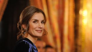 La reina Letizia durante la recepción / Gtres