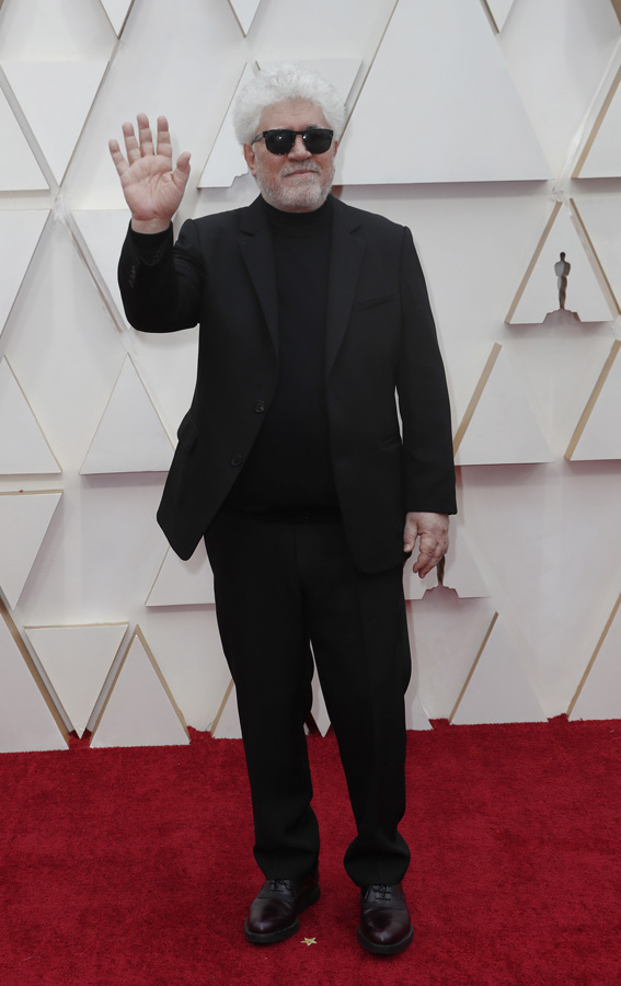 Pedro Almodóvar en la alfombra roja de los Oscar / GTRES
