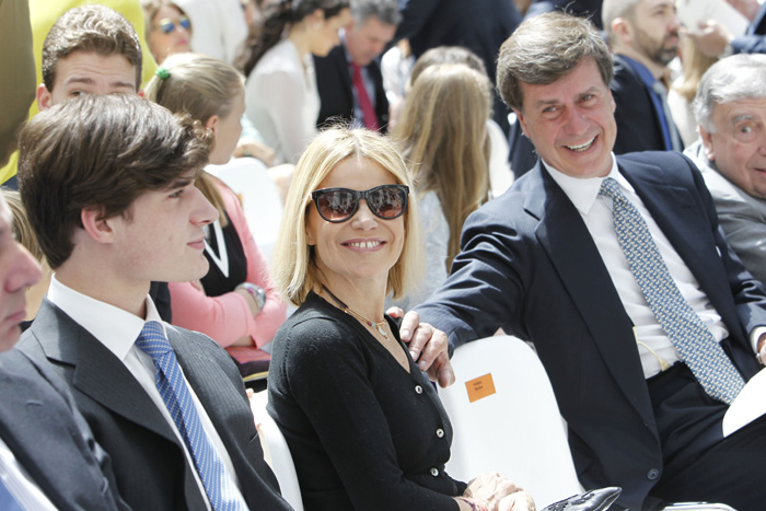 Cayetano Martínez de Irujo junto a su hermana Eugenia en una de sus últimas imágenes juntos / GTRES