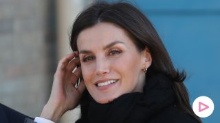 La reina Letizia durante el acto / Gtres