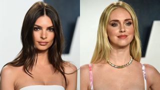 La modelo Emily Ratajkowski y la empresaria Chiara Ferragni. / Gtres