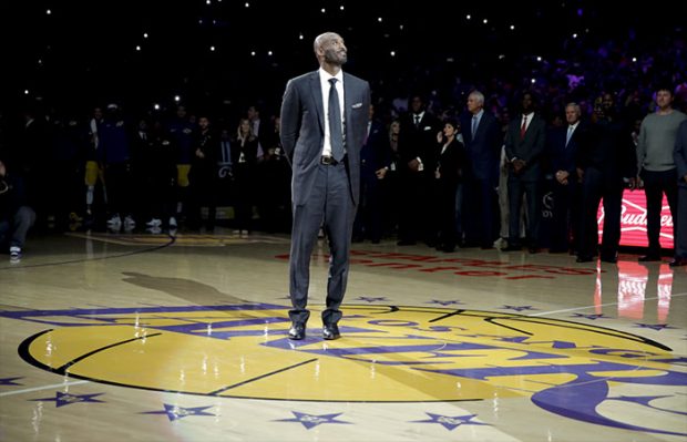 Kobe Bryant en el Staples Center de los Ángeles Lakers en 2018 / GTres