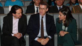 El motivo por el que Pablo Iglesias no saludo a doña Letizia en Galicia/Gtres