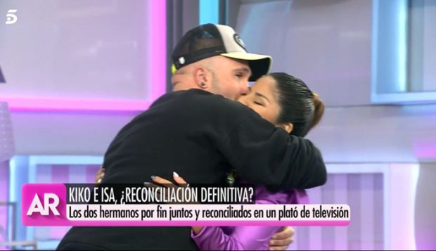 Kiko Rivera e Isa Pantoja en 'El programa de Ana Rosa'/Mediaset