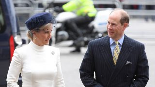 Sophie de Wessex a su llegada a Westminster / Gtres