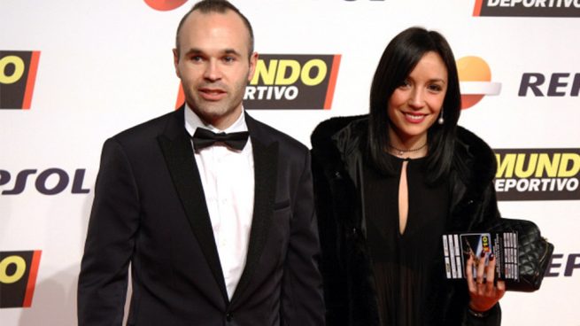 Andrés Iniesta y Anna Ortiz / GTres