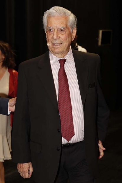 Mario Vargas Llosa durante la presentación de 'Cruce de Caminos', 2019 / Gtres