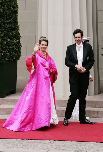 Elena de Borbón y Jaime de Marichalar en la boda del príncipe heredero Federico de Dinamarca. Imagen de archivo / GTRES