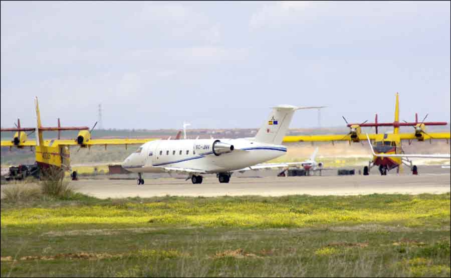 El avión de 'el Pocero' en el que Rocío Jurado regresó a España desde Houston / GTRES
