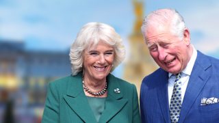 Carlos de Inglaterra y Camilla Parker en un fotomontaje de Look / Gtres