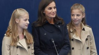 La reina Letizia con la princesa Leonor y la infanta Sofía / Gtres