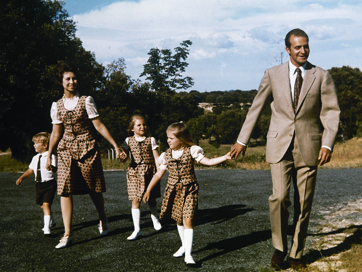 Королевская семья Хуана Карлоса короля Испании