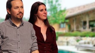 Pablo Iglesias e Irene Montero en un fotomontaje de Look / Gtres y Look