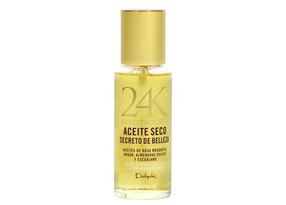 Aceite 24K Gold Progress de Deliplus / Mercadona