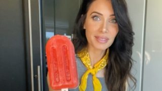 Receta de los helados saludables de Pilar Rubio