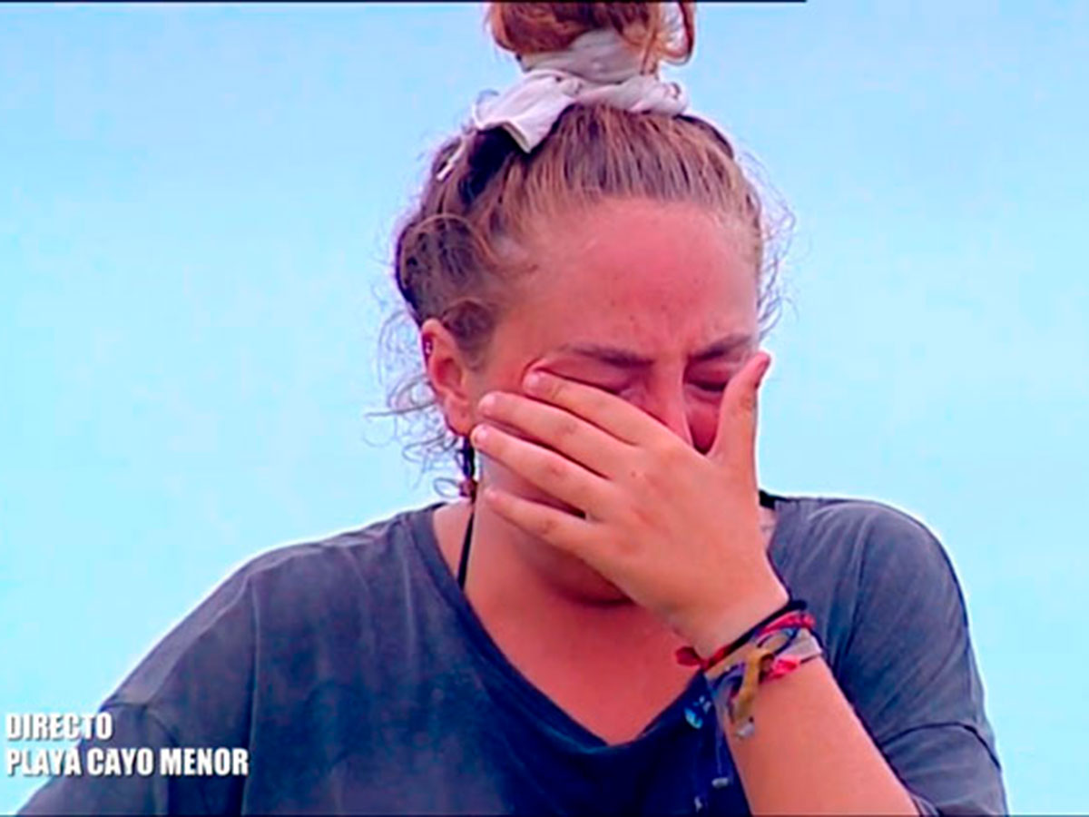Rocío Flores ha derramado muchas lágrimas por su madre durante su paso por 'Supervivientes' / Mediaset