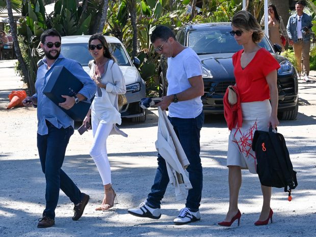 Antonio Banderas y María Casado