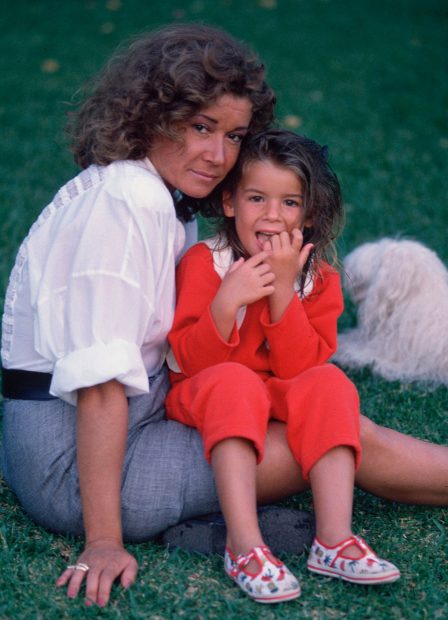 Mila Ximénez y su hija Alba Santana