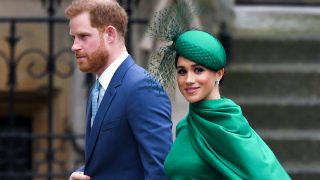 Meghan y Harry en su último acto oficial  / Gtres