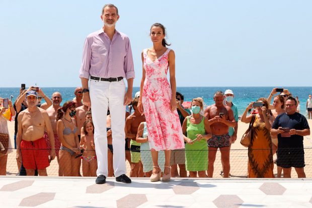 Felipe y Letizia en Benidorm