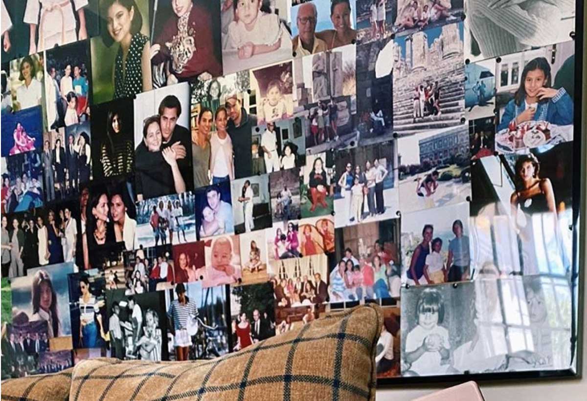 Parte del 'collage' de fotos hecho por Isabel Preysler y mostrado por su hija, Tamara Falcó / Instagram