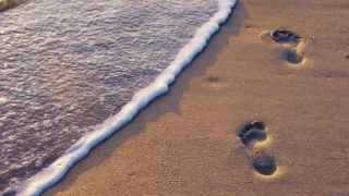 Caminar por la playa