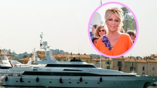 Lydia Lozano está pasando sus vacaciones en un yate de lujo / Gtres